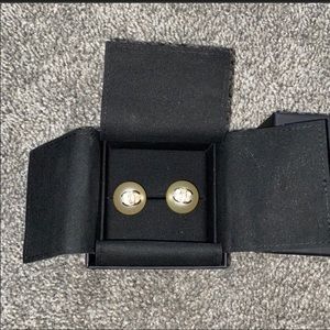 Authentic Chanel pearl earrings